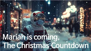 Mariah is coming : The Christmas Countdown #alliwantforchristmasisyou #christmasmusic2024