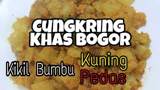 CUNGKRING KHAS BOGOR | KIKIL BUMBU KUNING PEDAS |