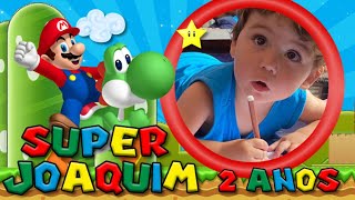 RETROSPECTIVA ANIMADA MARIO BROS - JOAQUIM 2 ANOS