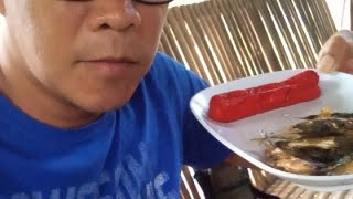 Hotdog vs kanin SA almusal