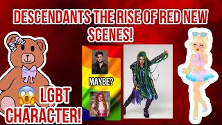 Descendants the rise of red: new scenes!