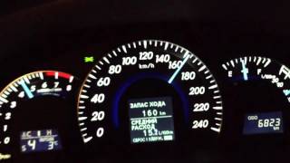 2013 Toyota Aurion 0 - 100 in 6.16 sec