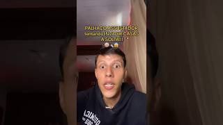 PALHAÇO BIZARRO Á SOLTA!!!🤡🪓😱(Parte 1) #shorts #palhaço #assustador