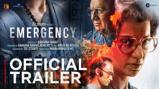 Emergency Trailer Kangana Ranaut |Emergency Movie Trailer |Emergency Official Trailer Kangana Ranaut