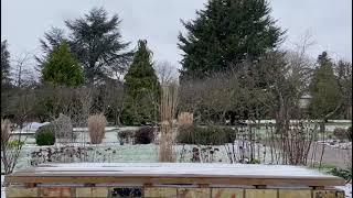 Snow in the Xiaotian Fu Garden