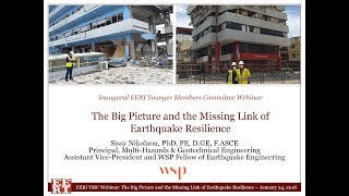 The Big Picture and the Missing Link of Earthquake Resilience