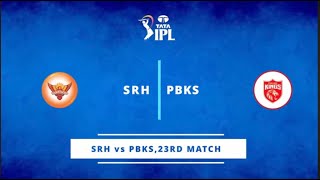 SRH (hyderabad) vs K11P (punjab)