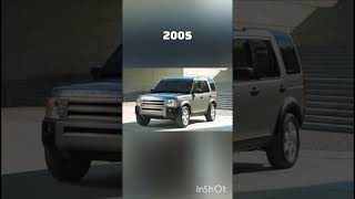 The Evolution of Range Rover Discovery Car (1990~2022)#shorts #viral #viralshort