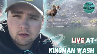 Fishin Money is live! Kingman Wash, Lake Mead Fishing!