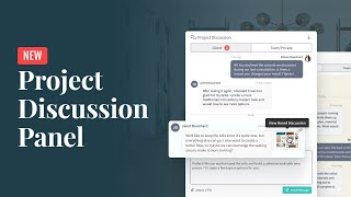 DesignFiles.co - New Project Discussion Panel
