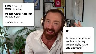 Week 3 Q&A - Modern Author Academy - Winter 2024