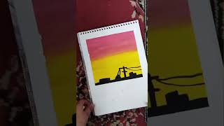 water colour scenery for beginners ✨🎨|Pavitra's creative mind