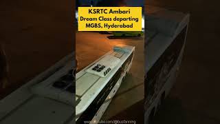 KSRTC AMBAARI DREAM CLASS #busfanning #bus #buslover #ksrtc #ksrtcbus #ksrtclovers #ksrtcambaari #1m