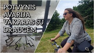 Vlogas: Potvynis Kaune ~ Avarija su dviračiu ~ Vakaras su draugėm centre