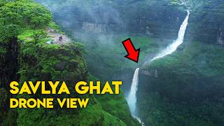 SAVLYA GHAT DRONE VIEW - The Best Waterfall Point