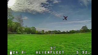 Quarantine FPV Drone Racing! Crash! Attacked by the Gate!