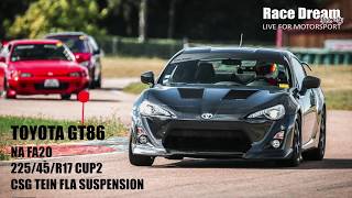 GT86 NA - les Ecuyers 2:00.19 - Track day - Road Tires