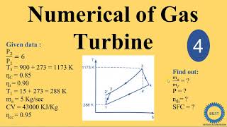 Numerical of Gas Turbine - Numerical 4