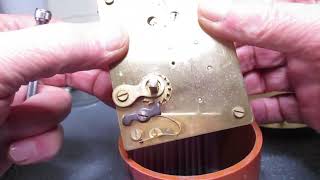 Stripping a Uhrenfabrik Herr 400 day Anniversary Torsion clock part 1