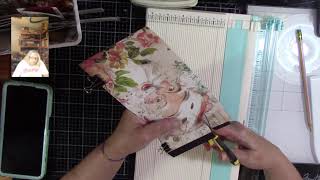 #CraftyChristmasinJuly2023 P13 Display box with a Journal and Mini Album -The Page builds