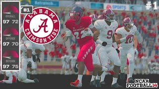 UNRANKED UNM BEATS BAMA?!?! NCAA 14 College Football Revamped Dynasty | EP. 1 🏈