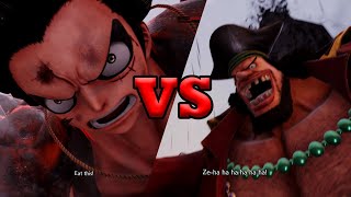 Yonko Luffy VS Yonko Teach One Piece - Jump Force