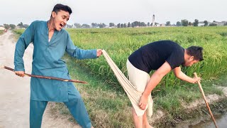 Most funny trending viral video 2024😂 Amazing comedy by village boys