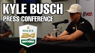 Kyle Busch 2020 Rolex 24 Press Conference