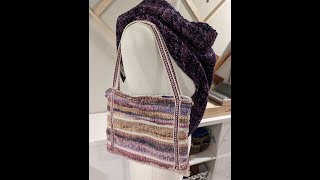 Watch Me Weave #4: Weaving, felting, and sewing a tote bag