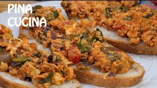 How to cook Cipollata (Egg & Onion) - Pina Cucina Ep. 2