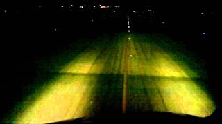 SBGR RWY09R - Guarulhos APPROACH ILS VMC NIGHT