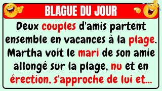 🤣 BLAGUE DU JOUR ! - Ton mari est allongé là-bas avec une érection...⎪Vidéos drôles tous les jours