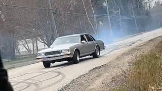 ‘87 Caprice 400 SBC *BURNOUTS* Rev Limiter Abuse and Donuts