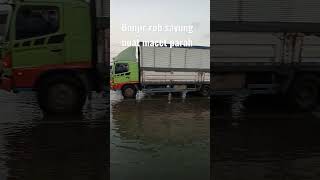 MACET SAYUNG KARENA BANJIR ROB 13-5-2023