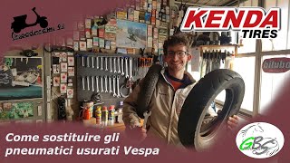 Tutorial sostituzione pneumatico Vespa - Valido per tutte le ruote scomponibili