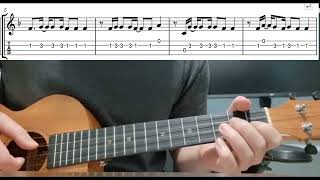 Eye Closed (Ed Sheeran) - Easy Beginner Ukulele Tab Playthrough Lesson