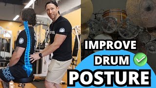 Drum Posture Masterclass - Correct and Improvement Exercises // Drum Anatomy Ergonomics