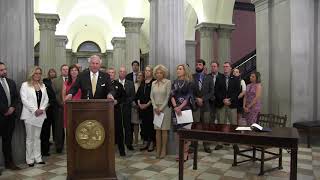 Governor McMaster Speaks at Governor's Internet Safety Pledge Press Conference