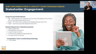 SDEP & Digital Equity Capacity Grant Stakeholder Briefing 08/26/2024