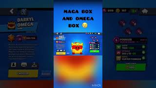 Mega boxes and omega boxes 😢 #supercell #brawlstars #sad #megabox #omegabox #darryl