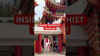 Inside a Buddhist temple!!! 🪷🪷 #shorts #travel #buddha #beautiful #malaysia #art