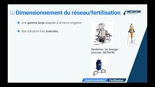 Partie 1 Dimensionnement : E. La fertilisation