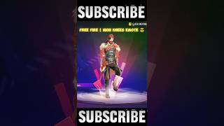 FREE FIRE | HIGH KNEES EMOTE FREE FIRE #freefire #shorts #emote #today