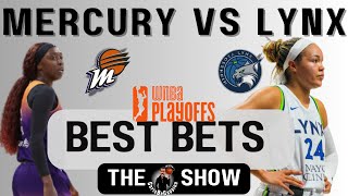 Mercury vs Lynx | 2024 WNBA Playoffs | WNBA Best Bets & Predictions | ChrisBeCappinn Show