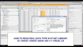 HOW TO READ REAL DATA TYPE IN S7.NET LIBRARY(S7-1200/S7-1500 WITH VISUAL C#)