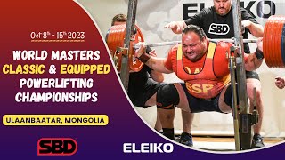 World Masters Classic Powerlifting Championship 2023 - Women Master1 69kg  - 84+kg