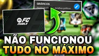 POCO X6 PRO 🎮 GRÁFICOS NO FC MOBILE 25 ? 😭💔