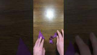 How To Make Christmas Paper Tree  3D origami Сhristmas tree tutorial #shorts