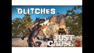 Just Cause 3 - Weird Buildings and Off-Road Car Glitches