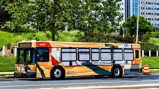 Prince George’s County The Bus 2011 Low Floor Gillig Advantage Diesel #62637 on Route 35S Express!